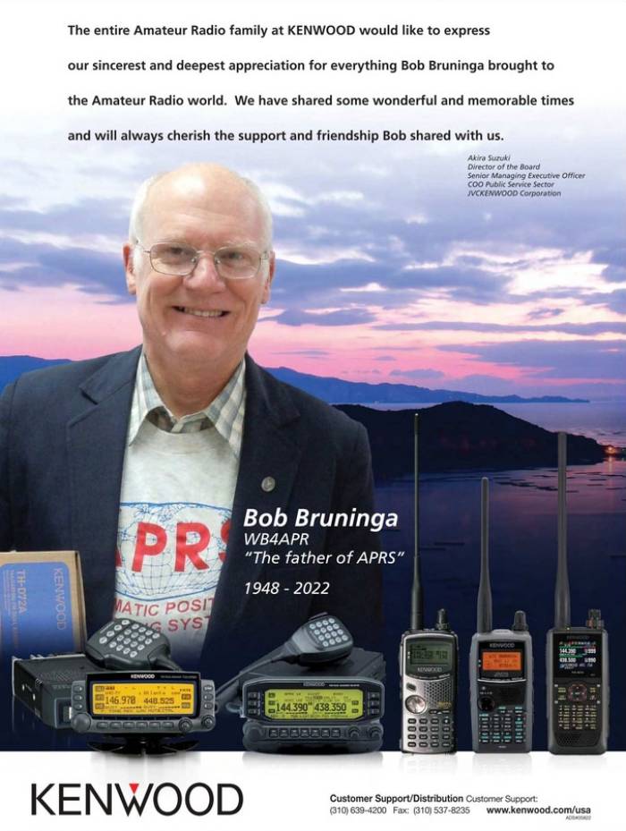 Tribute WB4APRS by Kenwood